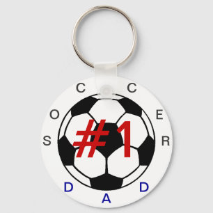 Fotbollpappa Keychain Nyckelring