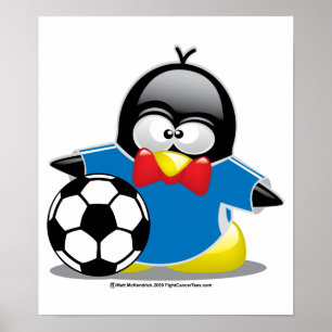 Fotbollpingvin Poster