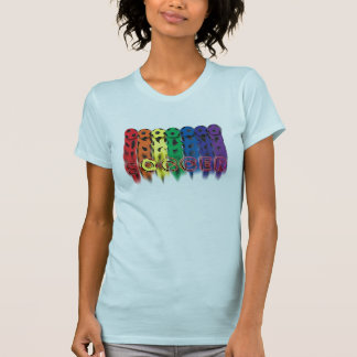 FotbollregnbågeT-tröja T-shirt