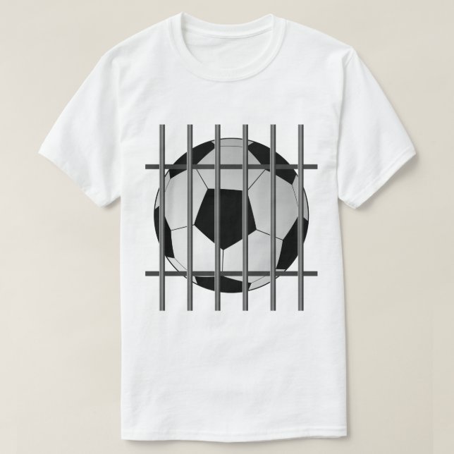 Fotbolls Bollgaller T Shirt (Design framsida)