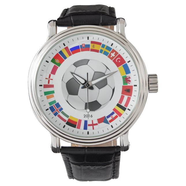 Fotbolls-EM 2016 Armbandsur (Framsida)