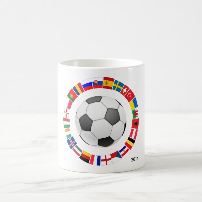 Fotbolls-EM 2016 Kaffemugg (Center)