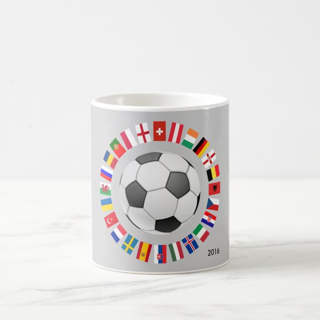 Fotbolls-EM 2016 Kaffemugg (Center)