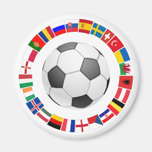 Fotbolls-EM 2016 Magnet