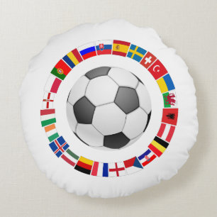 Fotbolls-EM 2016 Rund Kudde