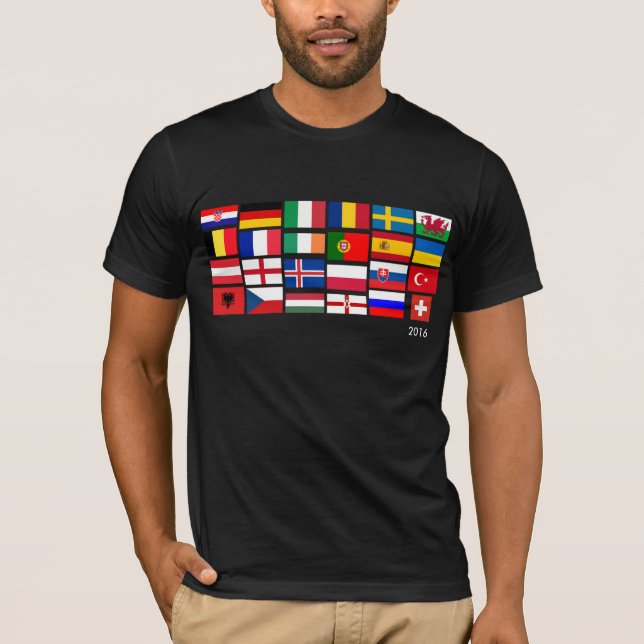 Fotbolls-EM 2016 Tee (Framsida)