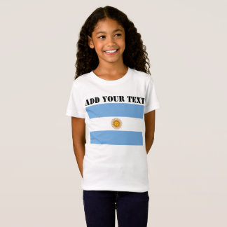 Fotbolls-EM i Argentina Flagga T Shirt