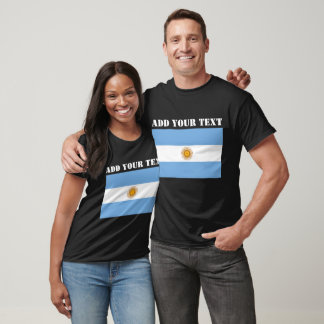 Fotbolls-EM i Argentina Flagga T Shirt