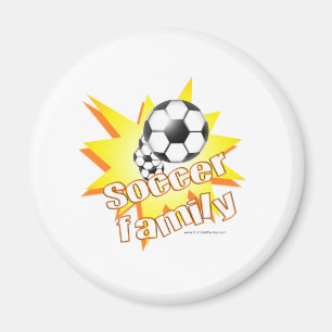 Fotbolls Familj Magnet