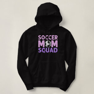 Fotbolls-Mamma-torget i Rosa och Lila T Shirt
