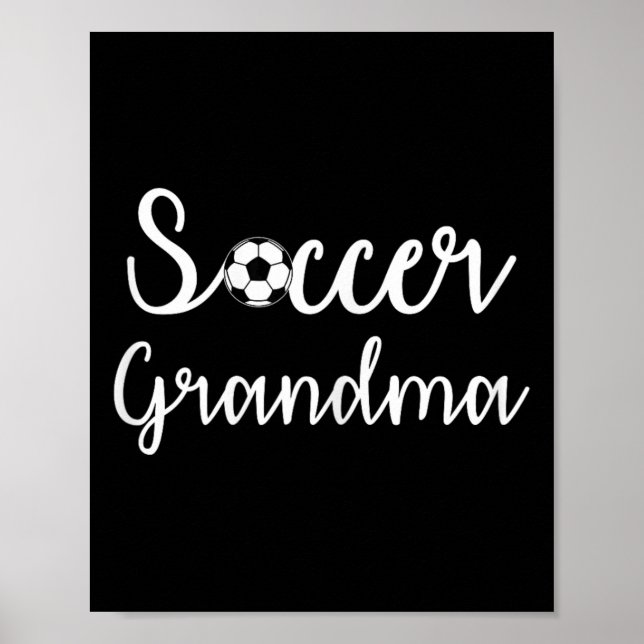 Fotbolls Mormor Poster (Framsidan)