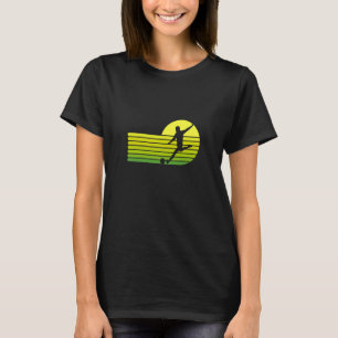 Fotbolls-pojkar flickor manar kvinnor t shirt