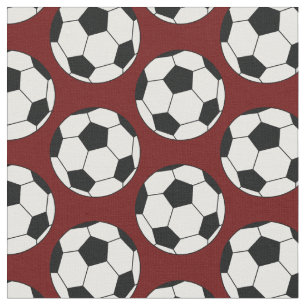 Fotbolls-sporter Maroon Burgundy Tyg