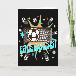 Fotbollsaktion Nätblast Övning Motivation Energi Kort