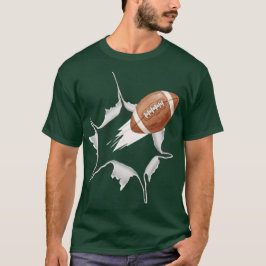 Fotbollsaktionsgrafik T Shirt