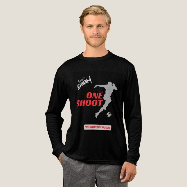 Fotbollsälskare T Shirt (Hel framsida)