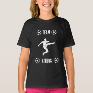 Fotbollsapparat för fotboll t shirt