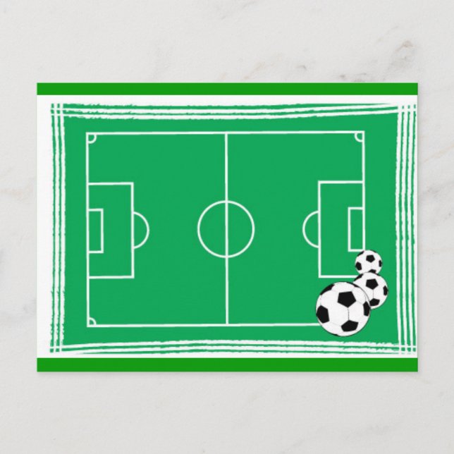 fotbollsarena vykort (Framsida)
