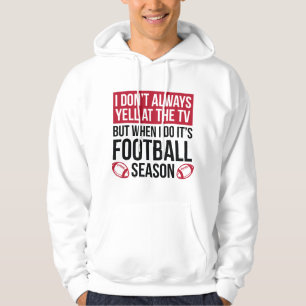 Fotbollsäsong Hoodie