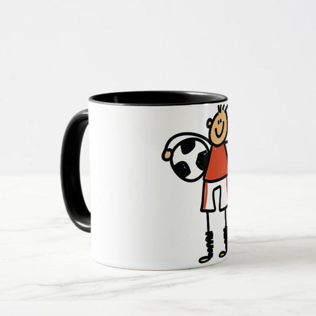 Fotbollsbarn Mugg (Framsida vänster)