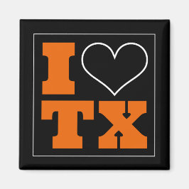 Fotbollsbevakning i Party, Austin (TX) Magnet