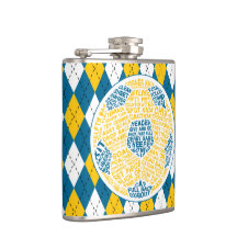 Fotbollsbladet - kolv av typen Calligram Typografi