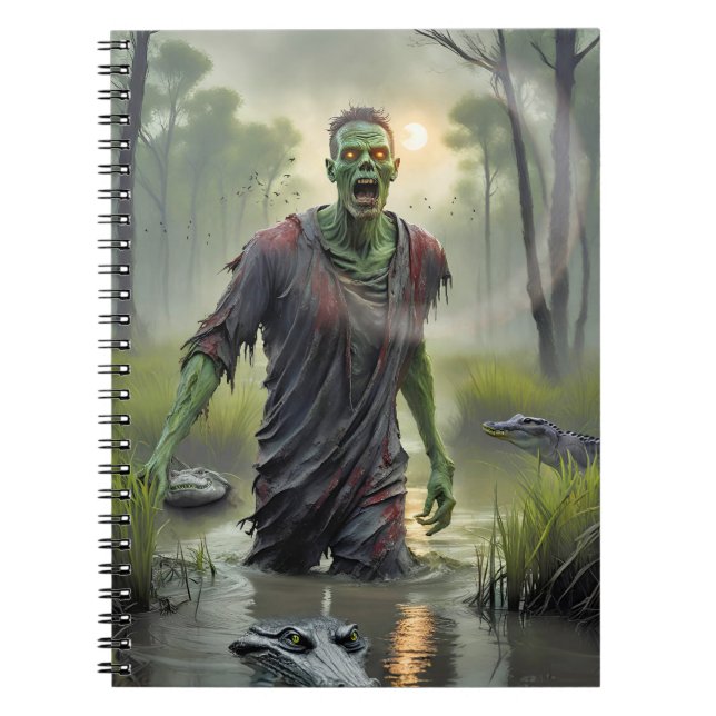 Fotbollsboken Swamp Sak - Spiral Anteckningsbok (Framsidan)