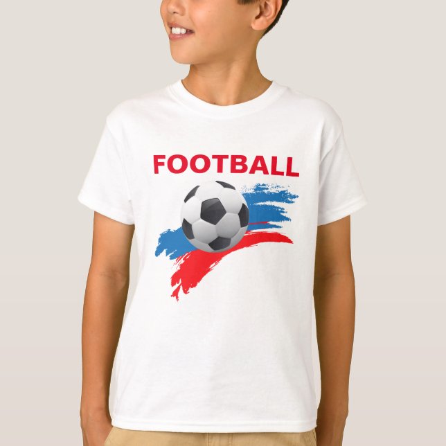 Fotbollsboxar i Ryssland T Shirt (Framsida)