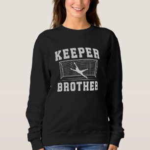 Fotbollsbror till en fotbollsfigur Goalie Bro T Shirt