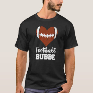 Fotbollsbuss Heart Grandma Bubbe T Shirt
