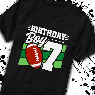 Fotbollsdag 7 år gammal pojke, 7:e t shirt