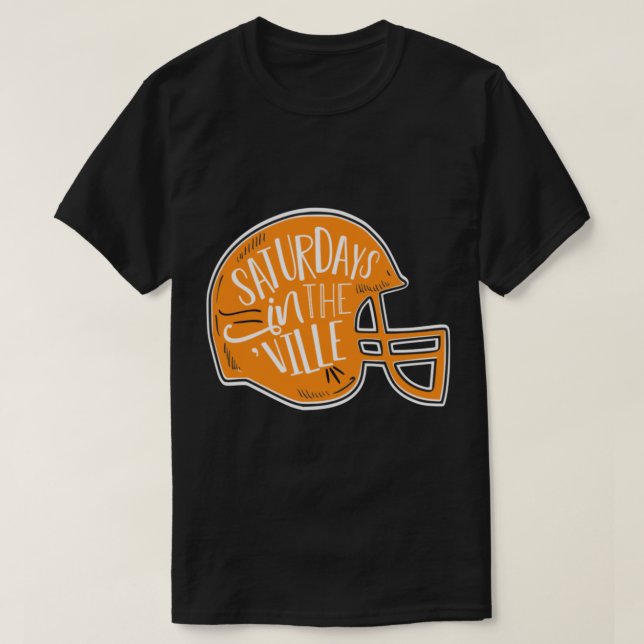 Fotbollsdagar i Knoxville Tennessee T Shirt (Design framsida)