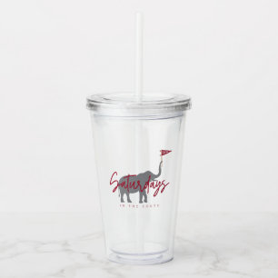 Fotbollsdagar i syd-akrylisk tumlare take away mugg