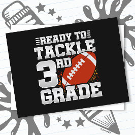 Fotbollsdagen 3:e Klass Back to school Vykort