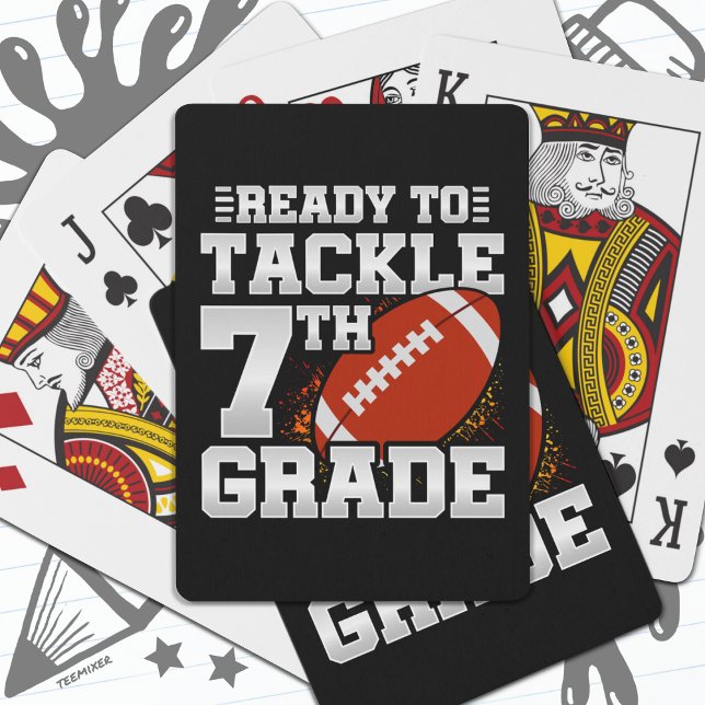 Fotbollsdagen 7:e Klass Back to school Casinokort (Skapare uppladdad)