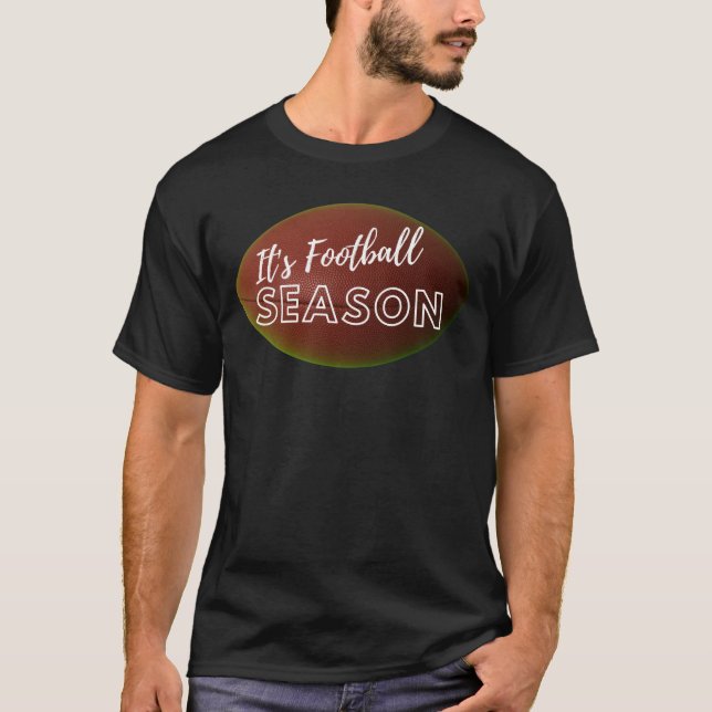 Fotbollsdagen i fotboll Fläkt T Shirt (Framsida)