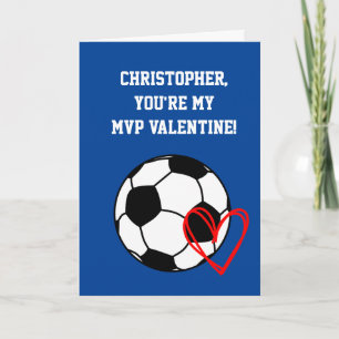 Fotbollsdagen MVP Valentindagen Kort