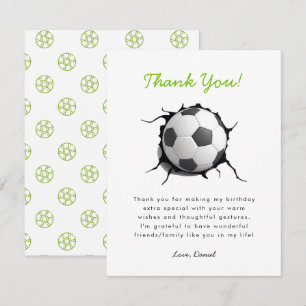 Fotbollsdagen Tack Kort