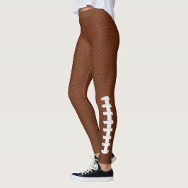 Fotbollsdesign - allt-över-tryckfärg leggings