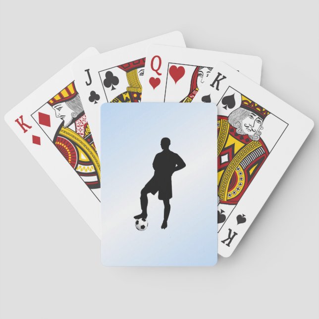 Fotbollsdesign Casinokort (Baksidan)
