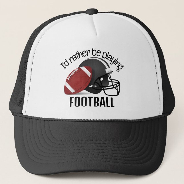 Fotbollsdesign - Hatt Keps (Framsida)
