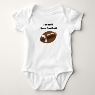 Fotbollsdesign i Kärlek T Shirt