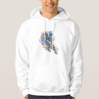 Fotbollsdesign spec hoodie