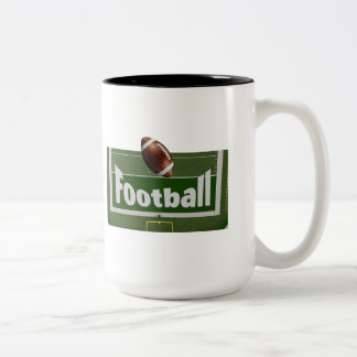 Fotbollsdesign Två-Tonad Mugg