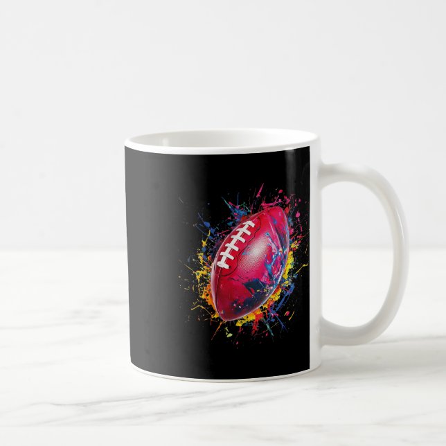 Fotbollsdesign. Uni Football Kaffemugg (Höger)