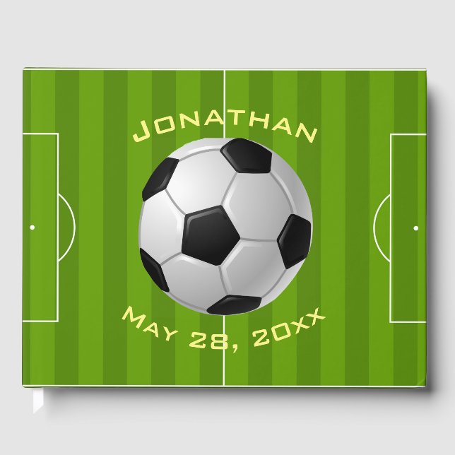 Fotbollsdesigngäst Bok (Framsida)