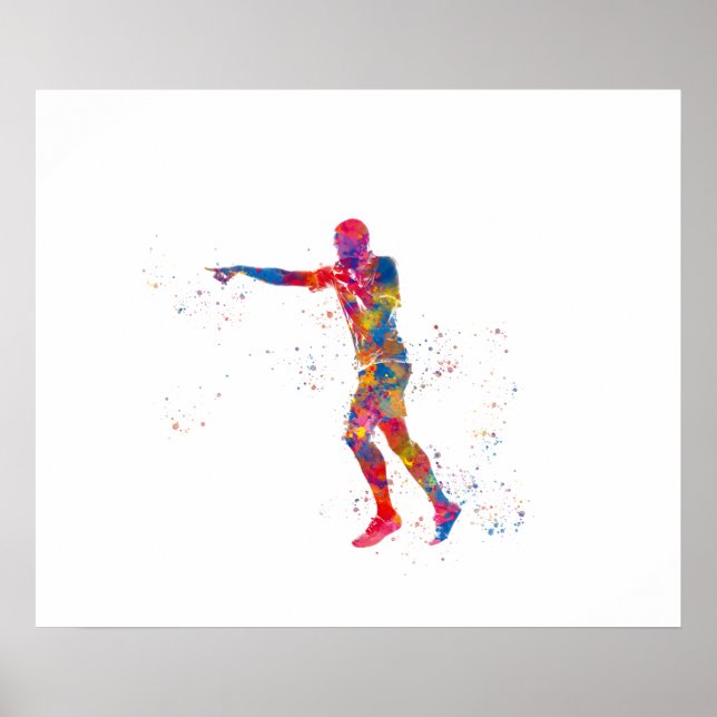 Fotbollsdomare Poster (Framsidan)