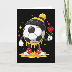 Fotbollsdroppe Alla hjärtans dag Pojkar Och Män Al Kort