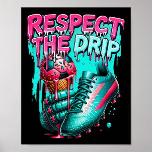 Fotbollsdryck Pojkar Glassdryck Ungdom Respekt För Poster
