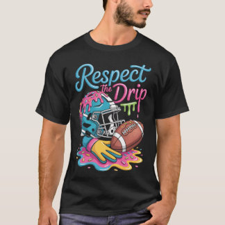Fotbollsdrypp Pojkar Fotboll Glass Sprinkle T Shirt